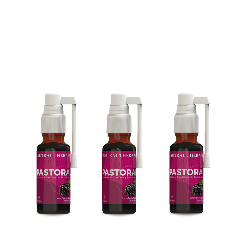 3 x Pastoral Boğaz Spreyi (20 ml)